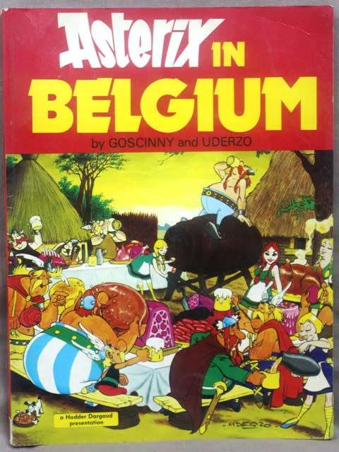 Asterix -  Soft cover - Asterix in Belgium - Published 1980