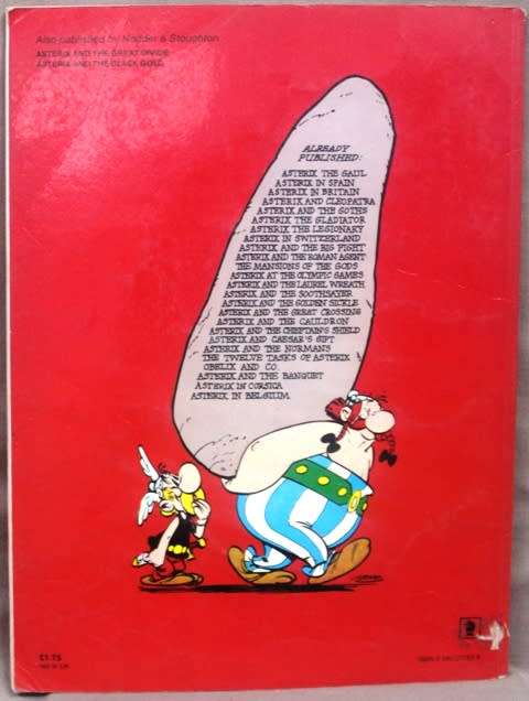 Asterix -  Soft cover - Asterix in Belgium - Published 1980