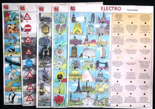 Vintage - Electro Quiz - Board game 22.5 x 32 x 3.5 cm - (Jumbo)