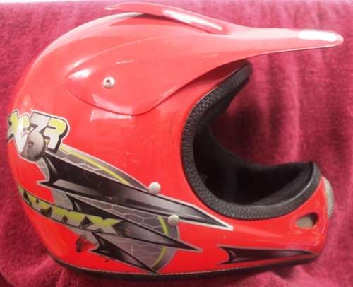 Red Lynx X3R Red Helmet Open Face  - Size unknown