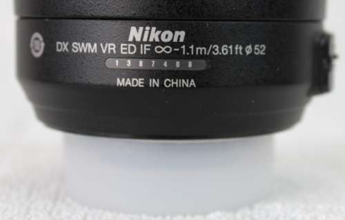 NIKON AF-P DX NIKKOR 55 - 200mm f/4-5.6G IF-ED  DX for Digital VR