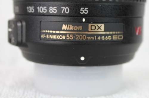 NIKON AF-P DX NIKKOR 55 - 200mm f/4-5.6G IF-ED  DX for Digital VR