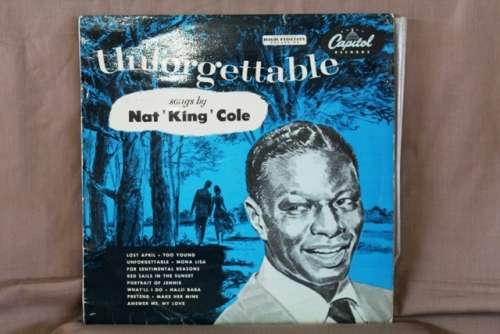 LP - Nat 'King 'Cole - Unforgettable