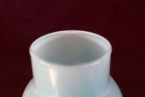 Glass Vase for cotton wool - 22 cm