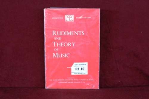 Book  Rudiments and Theory of Music