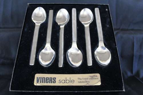 Viners Sable Stainless Steel - Tea Spoon set
