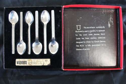 Viners Sable Stainless Steel - Tea Spoon set