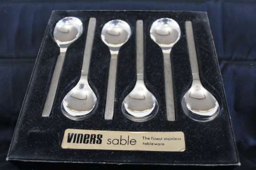 Viners Sable Stainless Steel - Fruit Spoon set