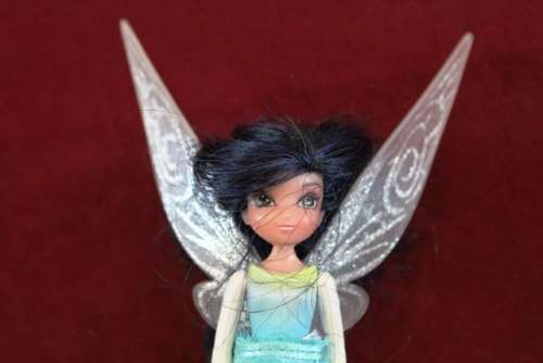 Disney - Fairy doll / 12.5cm / Black Hair