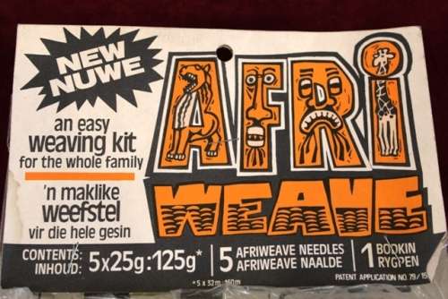 Needle Craft - Carroll Christie / Afri Weave set easy weaving for the whole family