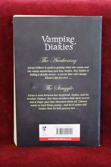 Book - L J Smith - Vampire Diaries - The Awakening / The Struggle