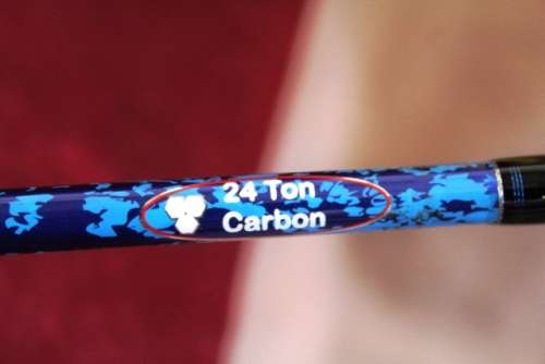 Sensation Bass Rod in Holder