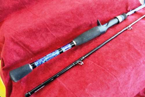 Sensation Bass Rod in Holder