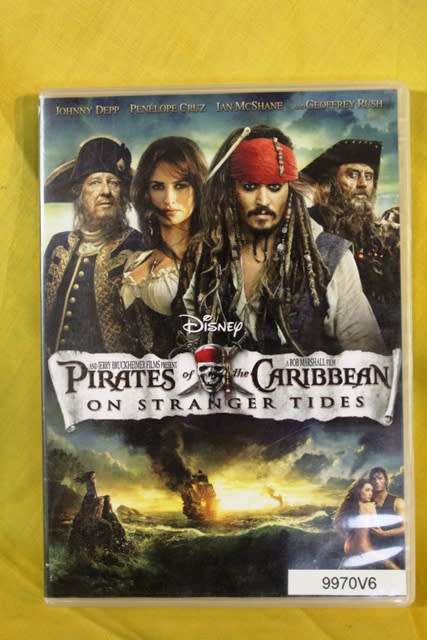 DVD - Pirates of the Caribbean - On strange Tides