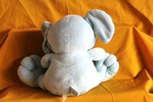 Cute Blue Elephant - 20cm