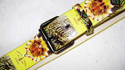 ED HARDY ( By Christian Audigier ) - Men's Belt ( Yellow )