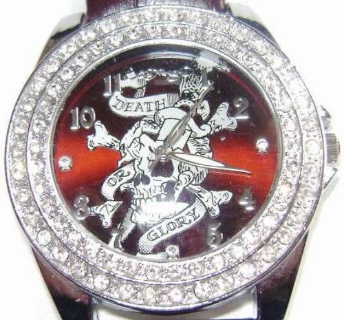 STOCK CLEARANCE Ed Hardy  - ladies Strap Watch