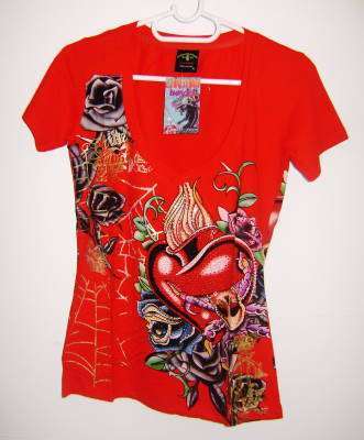 Ladies ( Ed Hardy ) Summer Top - Large