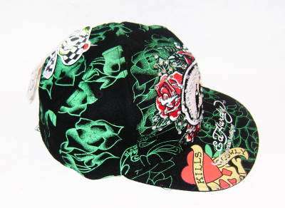 Brand New - ED Hardy Mens Black Cap ( Closed )