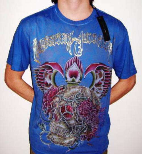 ( Large ) Ed Hardy Men's T Shirt ( Just Inn )