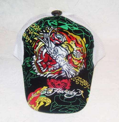 ( Ed Hardy ) - Limited Edition Embroided Cap