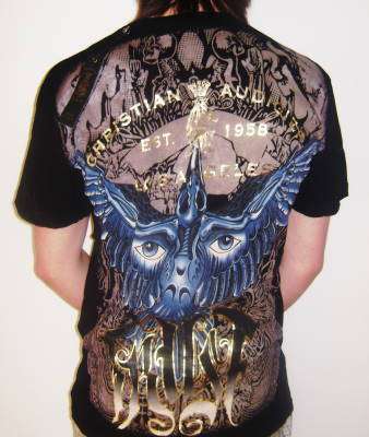 (  Extra Large ) Ed Hardy Men's T Shirt ( Just Inn )