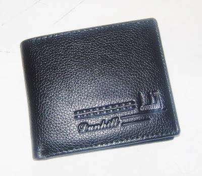 ( DUNHILL ) - Black Men's Wallet - Boxed