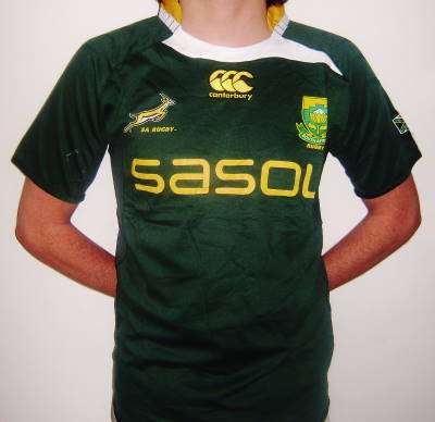 LAST ( Large ) One Day - Just in 2010 Springbok Jersey