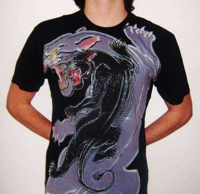 (  Large  ) Ed Hardy Men's T Shirt ( Just Inn )