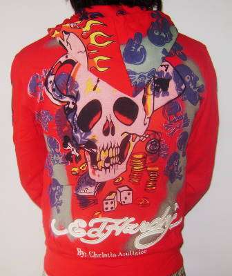Just INN ( Large ) Ed Hardy Men's Hoody ( Just Inn )
