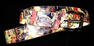 Ed Hardy Belt with Silver Buckle