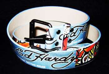 ( Just Inn ) ED HARDY ( By Christian Audigier ) - Stunning Belt with Buckle
