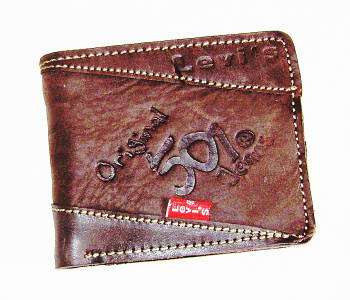 ( LEVI ) - Just in - Stunning Mens Wallet ( Brown )