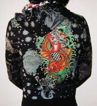 ( Large Beaded  ) Ed Hardy Unisex Hoody( Just Inn )