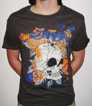 ( Medium Beaded  ) Ed Hardy Men's T Shirt ( Just Inn )