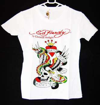 ( Just Inn ) - Stunning Ed Hardy Ladies Top's ( Beaded )
