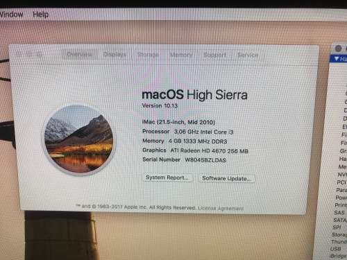 iMac 21.5" - 2010 model