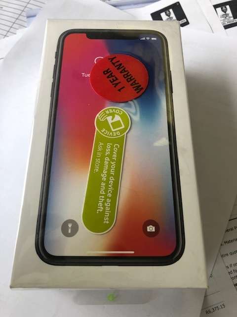 Apple iPhone X 256gb Sealed