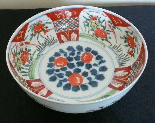 VINTAGE HANDPAINTED DETAIL CHINESE BOWL - VERY OLD & BEAUTIFUL PIECE!!!