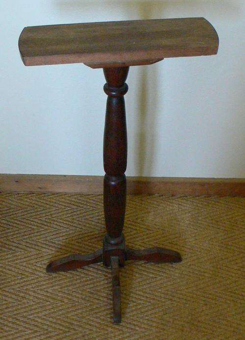 DARK MAHOGANY WOOD STAND