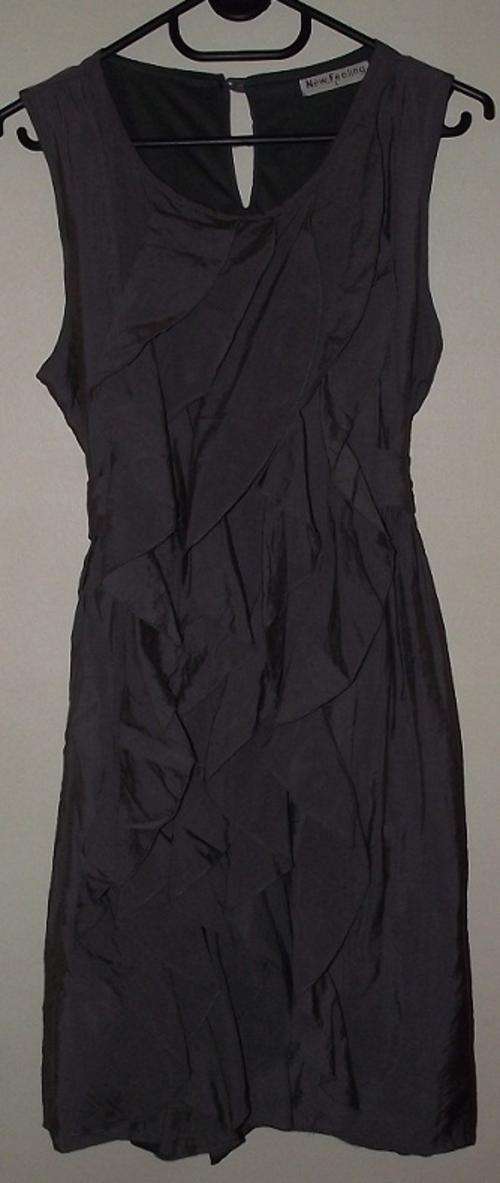 Large grey formal office wear / casual evening dress