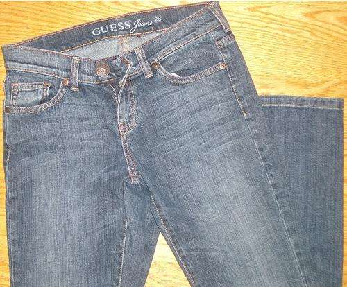 100% GENUINE GUESS LADIES JEANS BOOT CUT