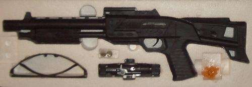 6MM BB BULLET AIRSOFT SPORT GUN WITH BB BULLETPROOF GLASSES AD INFRARED GUNSIGHT