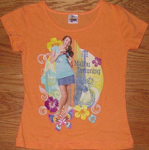 HANNAH MONTANA MALIBU T-SHIRT 6 TO 7 YEARS ****LAST ONE****