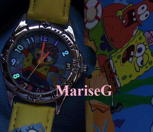 Spongebob Watch with Quartz Movement