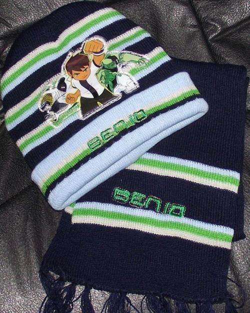 WINTER SPECIAL - BEN 10 BEANIE AND SCARF SET ***R20 SHIPPING***