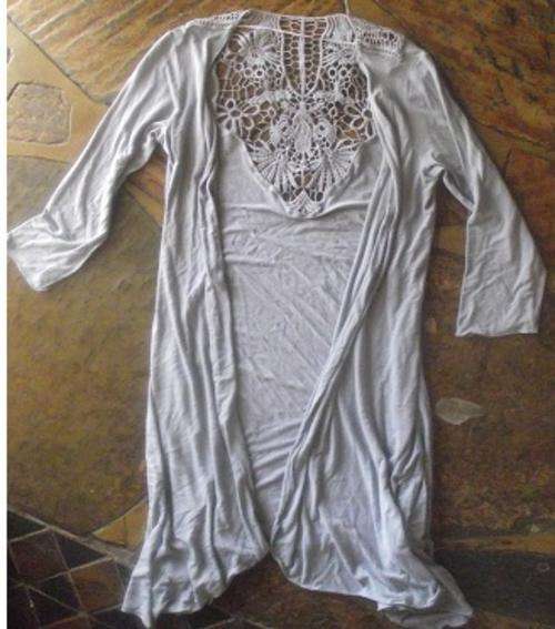 SIZE 34 (10) TRUWORTHS GREY TOP JACKET