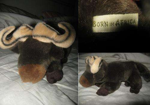 Collectable original "Born in Africa" Animal plush