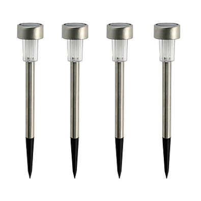 8 in a Box - Solar Stainless Steel lights