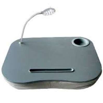Laptop Cushioned tray with holder and Light